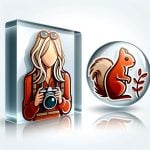 Female photographer icon 12, free to download from BarnOwl.live