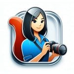 Female photographer icon 142, free to download from BarnOwl.live