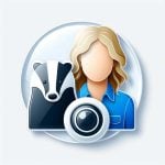Female photographer icon 153, free to download from BarnOwl.live