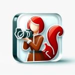 Female photographer icon 18, free to download from BarnOwl.live