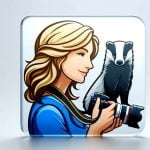 Female photographer icon 185, free to download from BarnOwl.live
