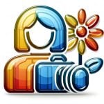 Female photographer icon 196, free to download from BarnOwl.live