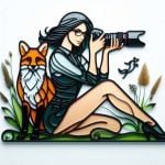 Female photographer icon 2, free to download from BarnOwl.live