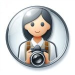 Female photographer icon 21, free to download from BarnOwl.live
