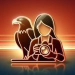 Female photographer icon 219, free to download from BarnOwl.live