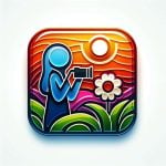 Female photographer icon 256, free to download from BarnOwl.live