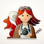 Female photographer icon 53, free to download from BarnOwl.live