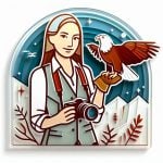 Female photographer icon 64, free to download from BarnOwl.live