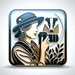 Female photographer icon 84, free to download from BarnOwl.live