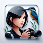 Female photographer icon 98, free to download from BarnOwl.live