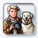 Male photographer icon 102, free to download from BarnOwl.live