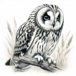 Wildlife illustration 114, free to download from BarnOwl.live