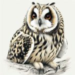 Wildlife illustration 15, free to download from BarnOwl.live