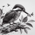 Wildlife illustration 60, free to download from BarnOwl.live